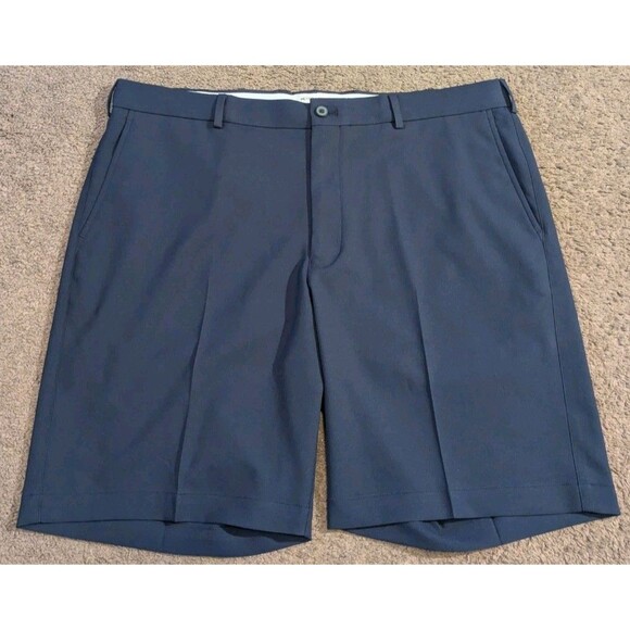 Peter Millar Salem Performance Classic Fit 9" Golf Shorts Blue ME0EB82 Men's 38 - Picture 1 of 6